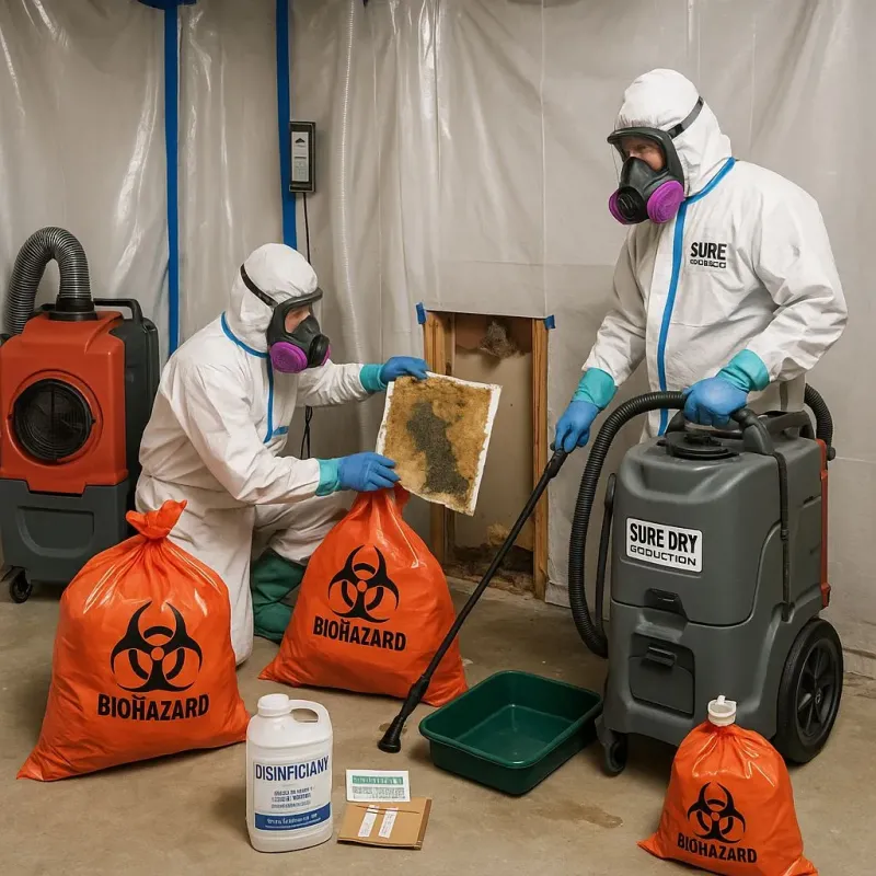 Contaminated Water Handling Protocols process in Brookville, OH