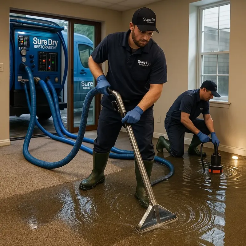 Water Extraction and Removal process in Brookville, OH